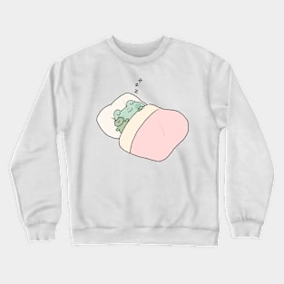 Sleepy frog Crewneck Sweatshirt